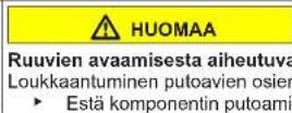 Profilo BD3056WFUN - Oven ylasaranan vaittaminen - 8