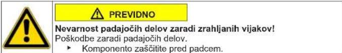 Profilo BD3056WFUN - Zamenjava zgornjega tečaja vrat (vrata s prikazovalnikom) - 4