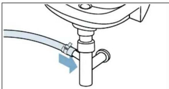NEFF V6540X2EU - Évacuation dans un siphon - 1