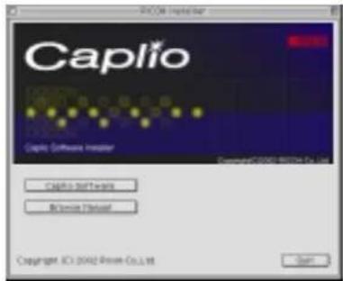RICOH Caplio G3 - Sous Mac OS 8.6 à 9.2.2 - 2