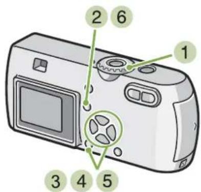 RICOH Caplio G3 - Réglage des Prises de vues en rafale (Prises de vues en rafale) - 1