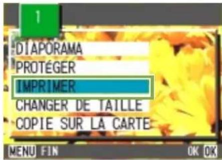 RICOH Caplio G3 - Paramétrage de toutes les images fixes au format DPOF - 2