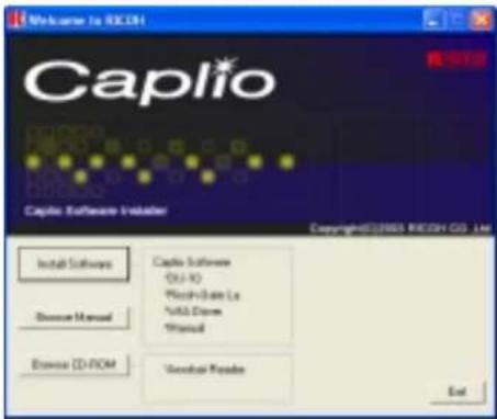 RICOH Caplio G3 - Installation d'Acrobat Reader - 1