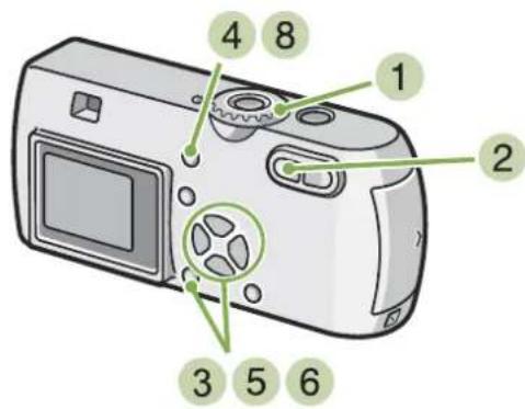 RICOH Caplio G3 - Paramétrage de plusieurs images fixes au format DPOF - 1