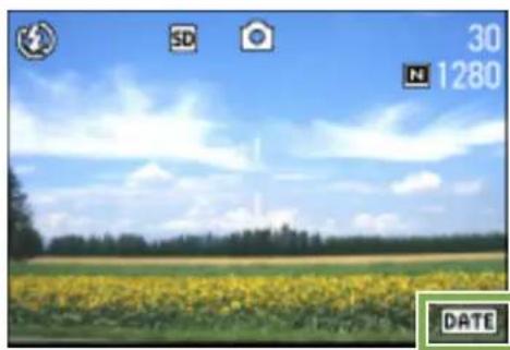 RICOH Caplio G3 - Horodatage d'une Image fixe (HORODATAGE) - 4