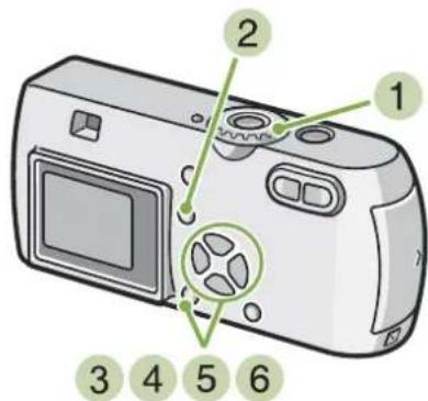 RICOH Caplio G3 - Retour aux réglages par défaut du Menu prise de vue (INITIALISER) - 1