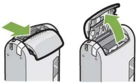 RICOH Caplio G3 - Retrait de la batterie rechargeable - 1