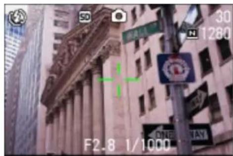 RICOH Caplio G3 - Si le sujet n'est pas place au centre de votre composition (Verrouillage de la mise au point) - 3