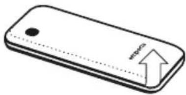 EMPORIA TALKsmart - > Insérer la carte SIM - 1