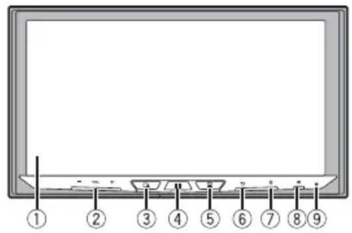 PIONEER AVICW6400NEX - Appareil principal - 1