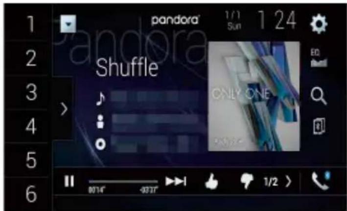 PIONEER AVICW6400NEX - Écran de lecture 1 - 1