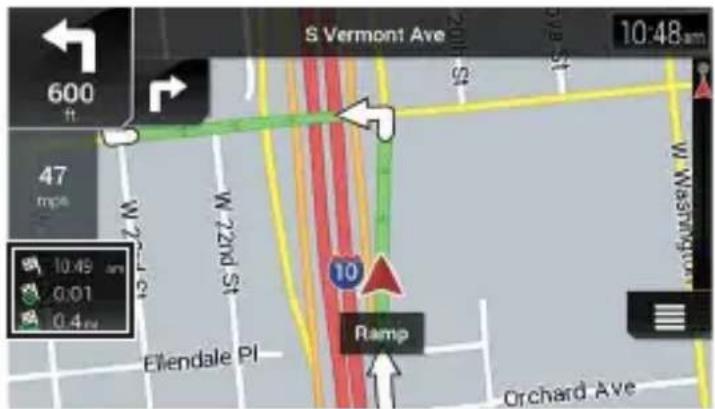 PIONEER AVICW6400NEX - Naviguer dans le champ de données - 1