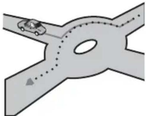 PIONEER AVICW6400NEX - Si vous bifurquez légèrement. - 18