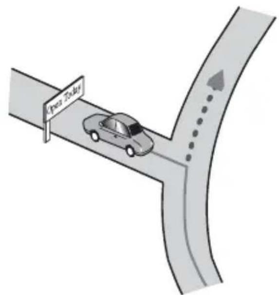 PIONEER AVICW6400NEX - Si vous bifurquez légèrement. - 4