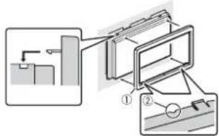 PIONEER AVICZ7210DAB - Einbau mit der Halterung - 3