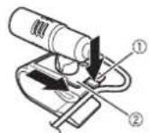 PIONEER AVICZ7210DAB - Befestigung an der Lenksäule - 1