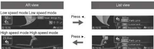 PIONEER NavGate HUD - Displaymodes - 1