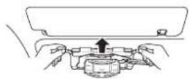 PIONEER NavGate HUD - 4Fissarelastaffadimontaggioalparasole. - 1