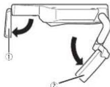 PIONEER NavGate HUD - Adjustingtheangleofthecombiner - 2