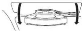 PIONEER NavGate HUD - 14Duwdezonneklepaarbenedeninzijn verticalepositie. - 1