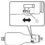 PIONEER NavGate HUD - Settingthesizeofthecigaretteplug - 1