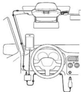 PIONEER NavGate HUD - ①Stroomkabel - 1