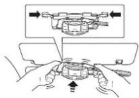 PIONEER NavGate HUD - 9Checkiftheadjustedthicknesssof the mountingbracketisappropriate. - 1