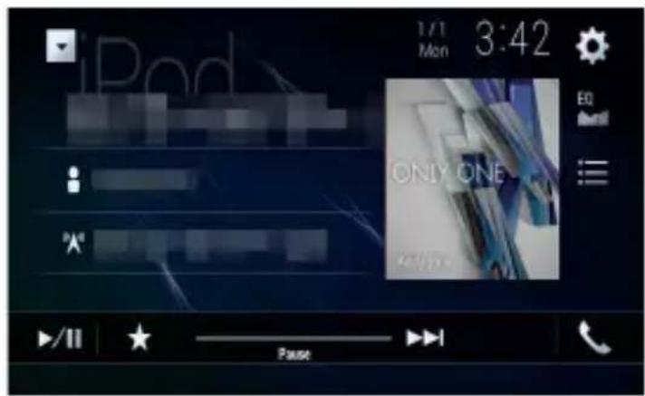 PIONEER AVICZ630BT - Écran apple music radio - 1