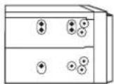 PIONEER AVICZ7330DAB - Fije este producto al soporte de montaje de radio de fábrica. - 1