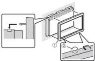PIONEER AVICZ7330DAB - Installation avec le support - 3