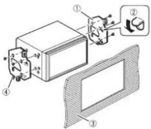 PIONEER AVICZ7330DAB - Schraubenbohrungen an der Seite dieses Produkts - 2