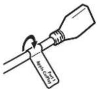 PIONEER AVICZ7330DAB - Colocación de etiquetas identificativas en los cables USB - 1