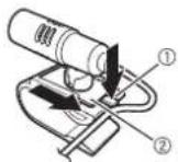 PIONEER AVICZ7330DAB - Befestigung an der Lenksäule - 1