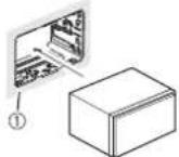 PIONEER AVICZ7330DAB - Installation with the holder - 2