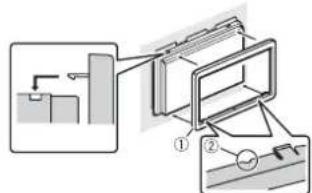 PIONEER AVICZ6210BT - Einbau mit der Halterung - 3