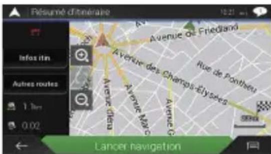 PIONEER AVICZ7110DAB - Recherche d'un emplacement à partir d'une adresse - 3