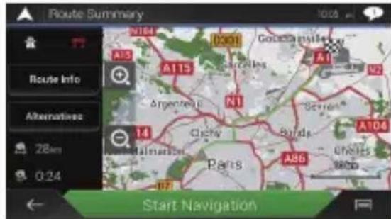 PIONEER AVICZ7110DAB - Touch [Start Navigation]. - 1