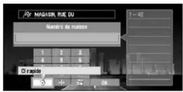 PIONEER CNDV30 - Entre le numéro de la maison. - 1