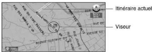 PIONEER CNDV30 - Contrôle de l'itinéraire définie avec la carte - 3