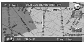 PIONEER CNDV30 - Affichage de l'écran d'information - 1