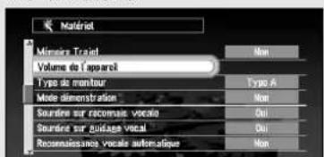 PIONEER CNDV30 - Menu d'opération sur répertoire d'adresses - 6