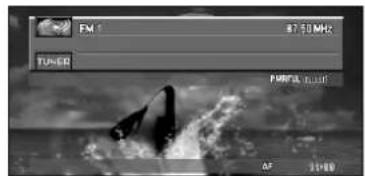 PIONEER CNDV30 - L'image d'arrière-plan peut être changée. - 2