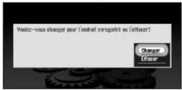 PIONEER CNDV30 - Changement ou effacement du domicile ou du lieu favori - 1