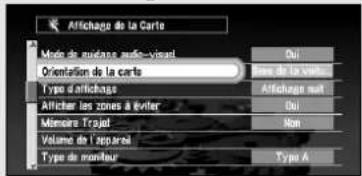 PIONEER CNDV30 - Menu d'opération sur répertoire d'adresses - 5