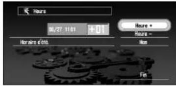 PIONEER CNDV30 - Réglage de l'horloge. - 2