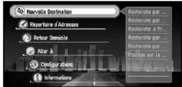 PIONEER CNDV30 - Menu principal - 1