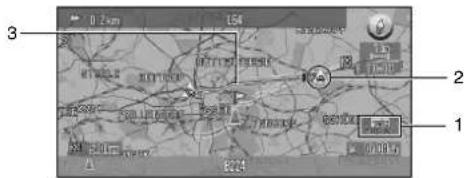 PIONEER CNDV30 - Confirmation des informations de trafic sur la carte - 1