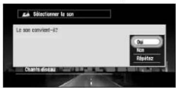 PIONEER CNDV30 - Sélection du son - 1