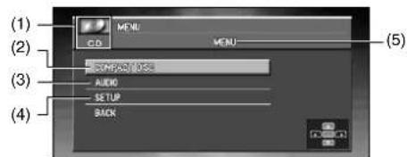 PIONEER CNDV30 - Séquence des commandes de menu pour chaque source - 3