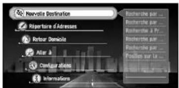 PIONEER CNDV30 - Menu principal - 1